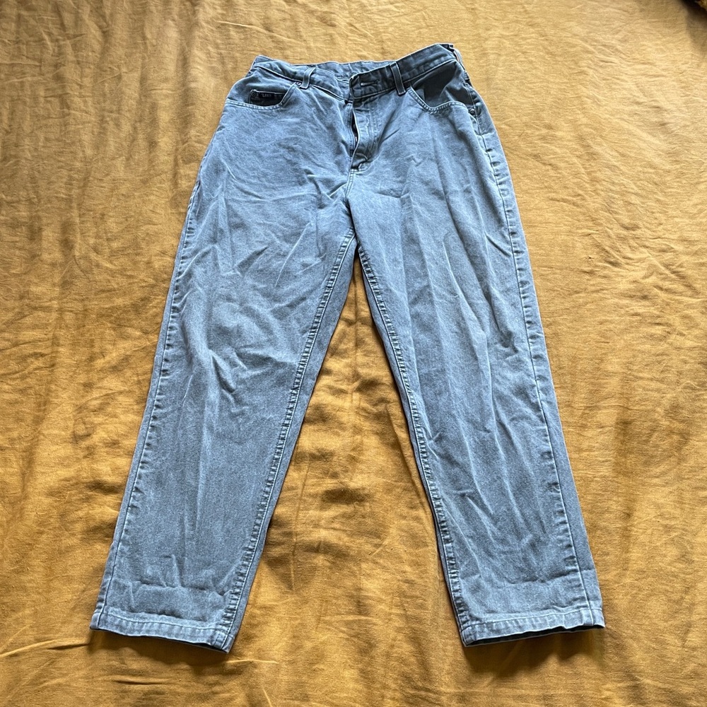 LEE High-Waisted Green Chinos!